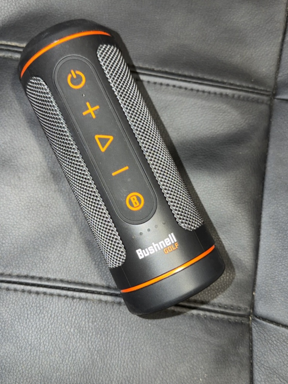 Bushnell Golf Portable Bluetooth Speaker - Black & Orange
